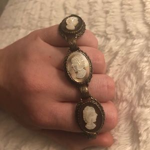 vintage cameo bracelet
